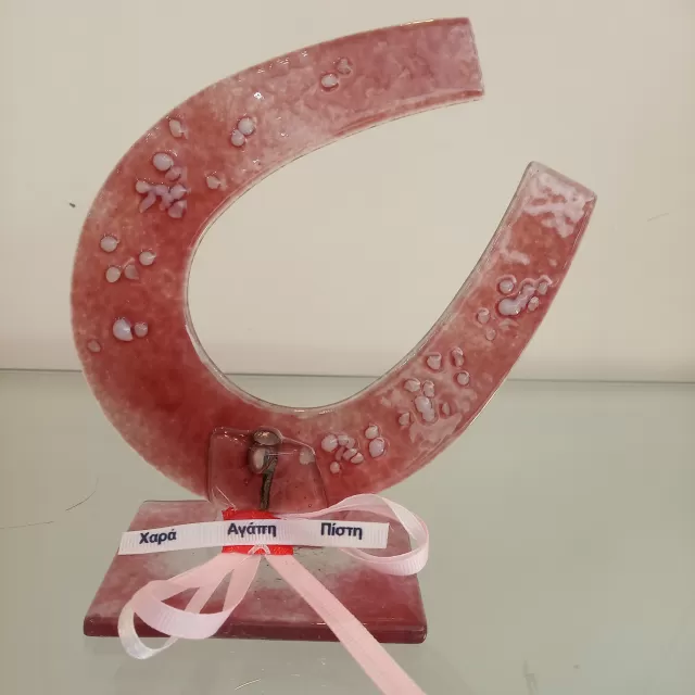 Pink horseshoe