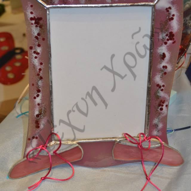 Picture frame ballerina shoes